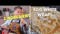 Quick Egg White Low Carb Wraps Quick Egg White Low Carb Wraps