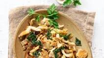 Sauteed Oyster Mushrooms with Garlic Butter Sauteed Oyster Mushrooms with Garlic Butter