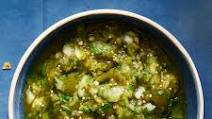 Roasted Tomatillo Salsa Roasted Tomatillo Salsa