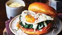 Brioche breakfast stack Brioche breakfast stack