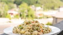 Tasty Indian Vegetable Quinoa Upma for Breakfast Tasty Indian Vegetable Quinoa Upma for Breakfast