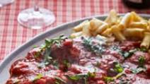 Sunday Gravy with Meatballs, Sausage, and Pork Shoulder Sunday Gravy with Meatballs, Sausage, and Pork Shoulder