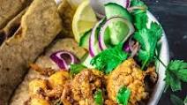 Dhaba Style Dry Aloo Gobi - Potato and Cauliflower Dhaba Style Dry Aloo Gobi - Potato and Cauliflower