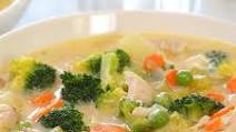 Creamy Chicken Soup with Vegetables Creamy Chicken Soup with Vegetables