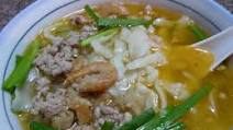 Homemade chinese knife shave noodles (dao xiao mian) Homemade chinese knife shave noodles (dao xiao mian)