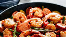Shrimp and Sausage Vegetable Skillet (Meal-Prep) Shrimp and Sausage Vegetable Skillet (Meal-Prep)
