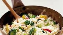 Veggie egg-fried rice Veggie egg-fried rice