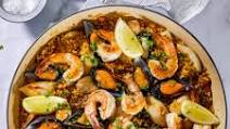 Seafood paella Seafood paella
