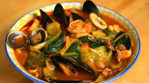 Jjamppong (Spicy mixed-up seafood noodle soup) Jjamppong (Spicy mixed-up seafood noodle soup)