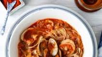 Jjamppong (Korean Spicy Seafood Noodle Soup) Jjamppong (Korean Spicy Seafood Noodle Soup)