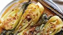 Sauteed Bok Choy with Garlic and Soy Sauce Sauteed Bok Choy with Garlic and Soy Sauce