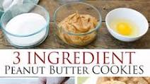 Old Fashioned 3 Ingredient Peanut Butter Cookies Old Fashioned 3 Ingredient Peanut Butter Cookies