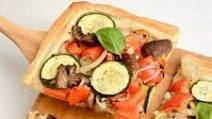 Puff Pastry Vegetable Tart Puff Pastry Vegetable Tart