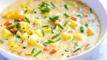 Easy Creamy Homemade Potato Soup Easy Creamy Homemade Potato Soup