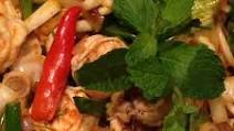 Authentic Thai Recipe for Spicy Seafood Salad Authentic Thai Recipe for Spicy Seafood Salad