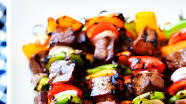 Grilled Steak Kebabs Grilled Steak Kebabs
