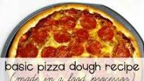Basic Pizza Dough (made in food processor) Basic Pizza Dough (made in food processor)