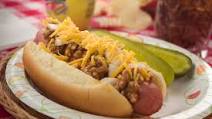 Hot Dogs with Chili Sauce Hot Dogs with Chili Sauce