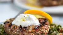 Grilled Lamb Burgers with Feta Grilled Lamb Burgers with Feta