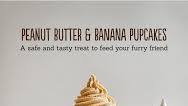 Peanut Butter and Banana Pupcakes - Cupcakes for your Dog Peanut Butter and Banana Pupcakes - Cupcakes for your Dog