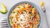 Shrimp Pad Thai with Jasmine Rice Shrimp Pad Thai with Jasmine Rice