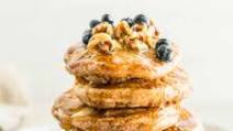 Whole Wheat Fluffy Vegan Pancakes Whole Wheat Fluffy Vegan Pancakes