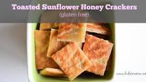 Toasted Sunflower Honey Crackers Toasted Sunflower Honey Crackers