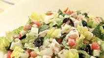 Chopped Greek Salad with Chicken Chopped Greek Salad with Chicken