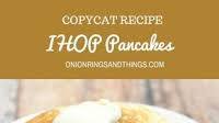 IHOP Pancakes Copycat IHOP Pancakes Copycat