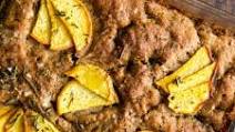 Rosemary Peach Spelt Focaccia Rosemary Peach Spelt Focaccia