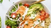 Buffalo Chicken Quinoa Bowls Buffalo Chicken Quinoa Bowls