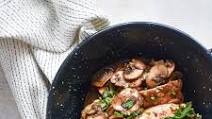 Balsamic Chicken with Mushrooms Balsamic Chicken with Mushrooms