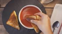 Tomato Soup & Grilled Cheese Sandwich Tomato Soup & Grilled Cheese Sandwich