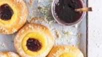 Custard Brioche Buns with Bonne Maman Mixed Berry Preserves and Vanilla bean Streusel Custard Brioche Buns with Bonne Maman Mixed Berry Preserves and Vanilla bean Streusel