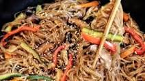 Korean Glass Noodle Stir Fry (Japchae) Korean Glass Noodle Stir Fry (Japchae)