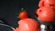 Homemade Strawberry Sorbet Homemade Strawberry Sorbet