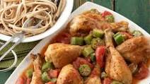 Louisiana Chicken Drumsticks and Tomatoes Louisiana Chicken Drumsticks and Tomatoes