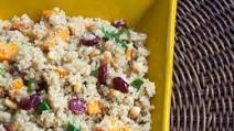Passover Recipe: Sweet & Crunchy Quinoa Salad with Sweet Potatoes, Pine Nuts and Cranberries Passover Recipe: Sweet & Crunchy Quinoa Salad with Sweet Potatoes, Pine Nuts and Cranberries