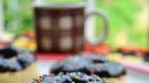 Eggless Baked Donuts (Doughnuts) Recipe with Chocolate Glaze Eggless Baked Donuts (Doughnuts) Recipe with Chocolate Glaze