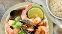 Thai Coconut Curry Seafood Soup Thai Coconut Curry Seafood Soup
