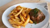 Steak Diane and Pomme Frites Steak Diane and Pomme Frites
