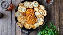 Smoked Cream Cheese With Hot Honey Drizzle | Lodge Cast Iron Smoked Cream Cheese With Hot Honey Drizzle | Lodge Cast Iron