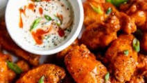 Crispy Baked Buffalo Wings Crispy Baked Buffalo Wings