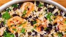 Cilantro-Lime Black Bean Shrimp and Rice Cilantro-Lime Black Bean Shrimp and Rice