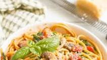 One-pot vegetarian spaghetti One-pot vegetarian spaghetti