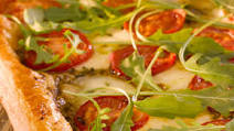 Tomato, Cheese and Rocket Puff Slice Tomato, Cheese and Rocket Puff Slice