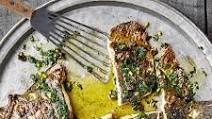 Grilled Flatfish With Spoon Sauce Grilled Flatfish With Spoon Sauce