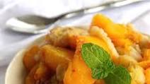 Sugar Free Peach and Banana Cobbler Sugar Free Peach and Banana Cobbler