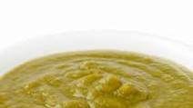Baby food: Steamed salmon with spinach and potato Baby food: Steamed salmon with spinach and potato