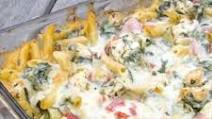 Make Ahead Chicken & Spinach Pasta Bake Recipe Make Ahead Chicken & Spinach Pasta Bake Recipe